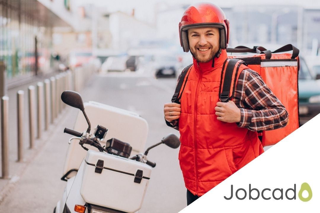 Delivery riders often utilize motorcycles or scooters to navigate congested urban areas swiftly, making them a preferred choice for quick deliveries, especially for food orders.